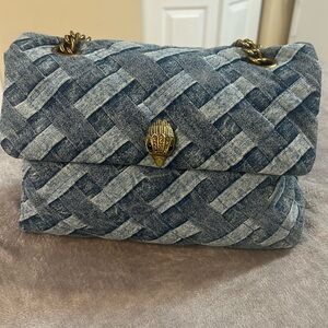 Kurt Geiger Large Kensington Denim Bag